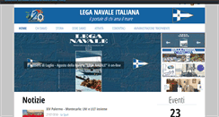 Desktop Screenshot of leganavale.it
